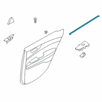 OEM 2022 Kia Forte W/STRIP-Rr Dr Belt I Diagram - 83231M6000