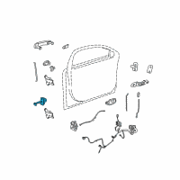 OEM Pontiac G6 Check Strap Diagram - 15952852