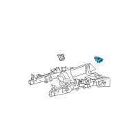 OEM 2008 Ford F-150 Rear Mount Diagram - 4L3Z-6068-A