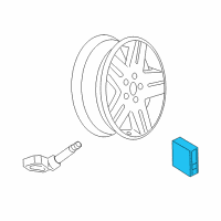 OEM 2009 Pontiac G3 Module Diagram - 96988603