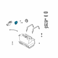 OEM Jeep Wrangler Adapter-Fuel Filler Diagram - 52127675AF