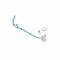 OEM 2011 BMW 1 Series M Hose Line, Headlight Cleaning System Diagram - 61-67-7-837-557