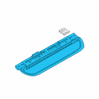 OEM 2012 BMW 328i Third Stoplamp Diagram - 63-25-7-146-059