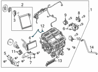 OEM 2022 Nissan Altima Sensor-Intake Diagram - 27723-3SB0A