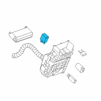 OEM Buick Relay Diagram - 39091599