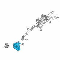 OEM 2010 Cadillac SRX Lower Seal Diagram - 25918350