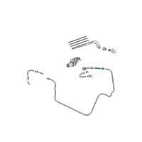 OEM Scion Washer Hose Diagram - 90446-06013