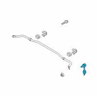 OEM 2015 Kia Sportage Link Assembly-Rear Stabilizer Diagram - 555403R000