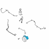 OEM 2009 Kia Borrego Pump Assembly-Power STEE Diagram - 571002J200