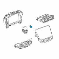 OEM Chevrolet Bolt EV Power Switch Diagram - 23355467