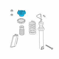 OEM 2019 BMW M6 Gran Coupe Guide Support Diagram - 33-50-2-284-454