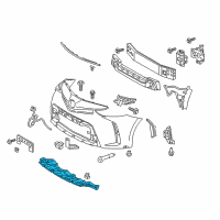 OEM 2013 Toyota Prius V Lower Shield Diagram - 52618-47040