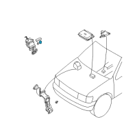 OEM 1996 Nissan Maxima Relay Assy-Actuator Diagram - 47605-0M010