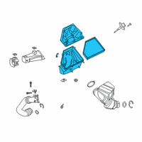 OEM 2020 BMW Z4 INTAKE MUFFLER Diagram - 13-71-8-662-583