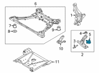 OEM Hyundai Tucson BALL JOINT ASSY-LWR ARM Diagram - 54530-L1000