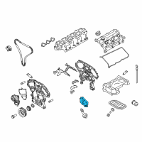 OEM Infiniti Pump-Oil Diagram - 15010-9Y40A