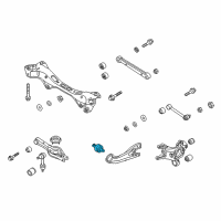 OEM 2012 Kia Optima Bush-Rear Trailing Arm Diagram - 552743R000