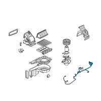 OEM 2009 Kia Spectra5 Wiring Assembly-Blower Diagram - 971762F150