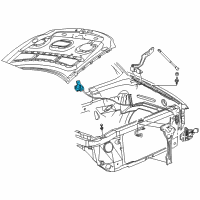 OEM Ford F-250 Super Duty Release Handle Diagram - F65Z-16916-AAA