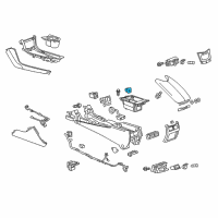 OEM Cadillac ATS Latch Diagram - 92243985