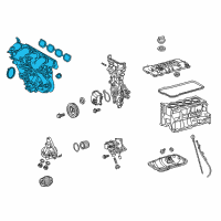 OEM 2022 Toyota Prius AWD-e Intake Manifold Diagram - 17120-37110