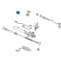 OEM 1998 Honda Accord Cushion B, Gear Box Diagram - 53436-S84-A01