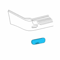 OEM 2004 Oldsmobile Bravada Reflector Diagram - 15000117