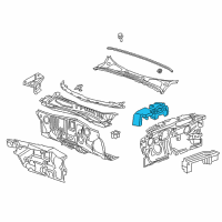 OEM 2018 Buick Regal TourX Insulator Diagram - 13482259