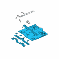 OEM 2001 Dodge Neon Pan-Floor Diagram - 5013068AG