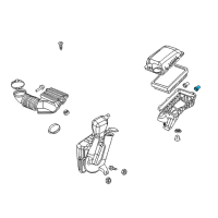 OEM 2007 Saturn Aura Air Cleaner Body Grommet Diagram - 24577646