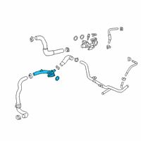 OEM Lexus ES350 Inlet Sub-Assembly, WATE Diagram - 16031-31031