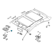 OEM 2014 Hyundai Sonata SWTICH Assembly-SUNROOF Diagram - 92818-3S000