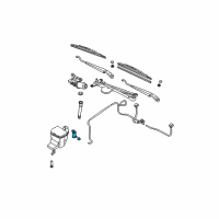 OEM 2016 Nissan 370Z Pump Assy-Washer Diagram - 28920-7Y000