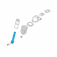 OEM 2007 Mercury Montego Strut Diagram - 6G1Z-18125-F