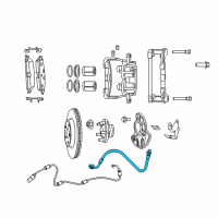 OEM 2020 Chrysler 300 Line-Brake Diagram - 68071593AA