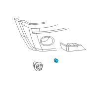 OEM 2014 Jeep Patriot Bulb Diagram - L003757NAK