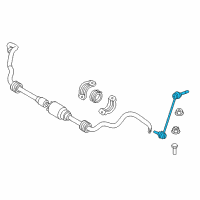 OEM 2011 BMW X6 Swing Support, Front, Right Diagram - 37-11-6-859-654