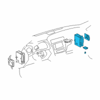 OEM 2012 Lexus IS350 Block Assembly, Junction Diagram - 82730-53077