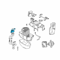 OEM Toyota Land Cruiser Expansion Valve Diagram - 88515-60160