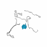 OEM 2008 Kia Sedona Pump Assembly-Power STEE Diagram - 571104D200