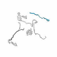 OEM 2006 Kia Sedona Tube & Hose Assembly-Ret Diagram - 575204D010