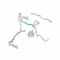 OEM Kia Sedona Hose-Suction Diagram - 575304D201