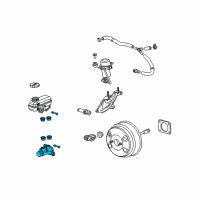 OEM 2017 Chevrolet Equinox Master Cylinder Diagram - 20990924