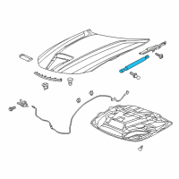 OEM 2019 Chrysler 300 Gas Prop Diagram - 55113776AC