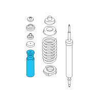 OEM 2011 BMW 128i Additional Damper, Rear Diagram - 33-53-6-783-101