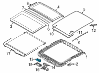 OEM BMW M235i xDrive Gran Coupe DRIVE PANORAMA GLASS ROOF Diagram - 67-61-9-498-890