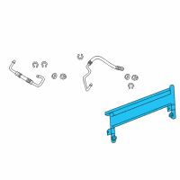 OEM Chevrolet Camaro Transmission Cooler Diagram - 22762593