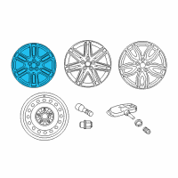 OEM 2013 Scion tC Wheel, Alloy Diagram - 42611-21200