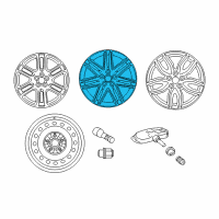 OEM 2013 Scion tC Wheel, Alloy Diagram - 42611-21240