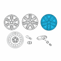 OEM 2014 Scion tC Wheel, Alloy Diagram - 42611-21250